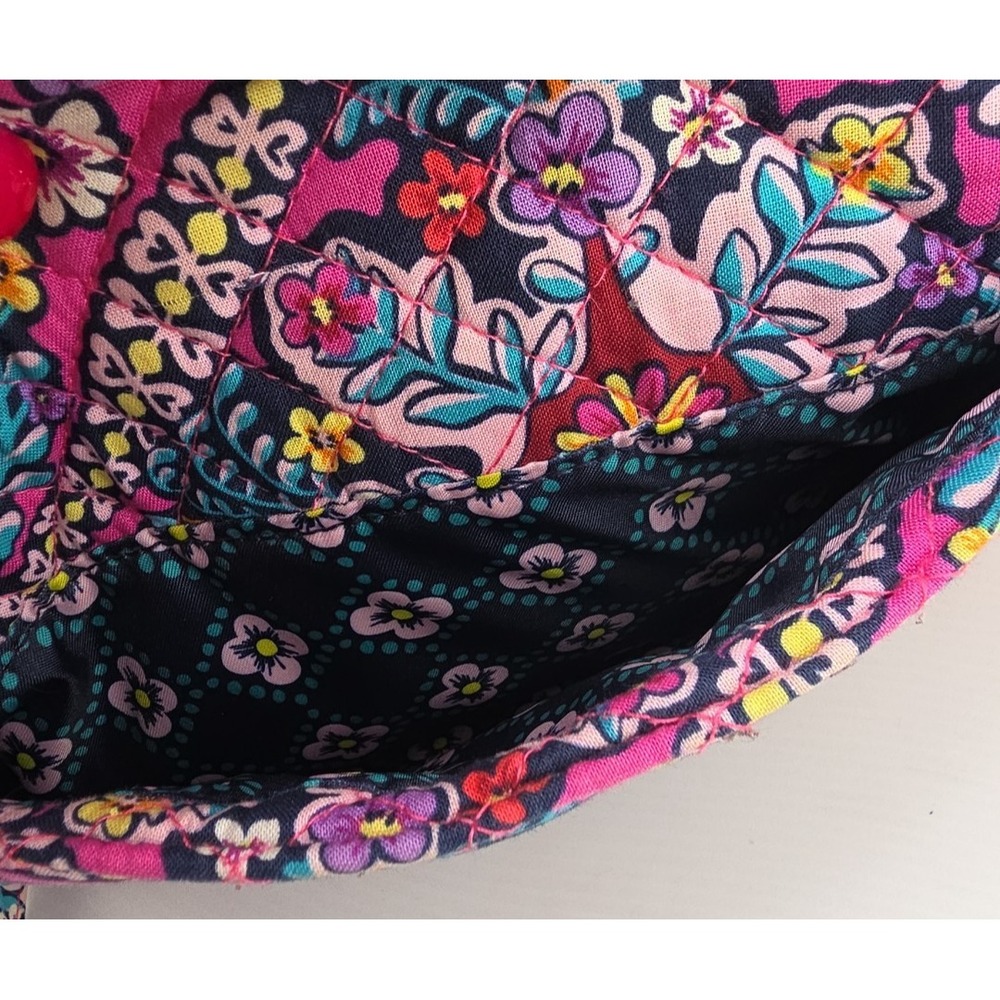 Vera Bradley Carson Mini Shoulder Bag Crossbody Purse - Kaleidoscope Pink - Picture 7 of 11